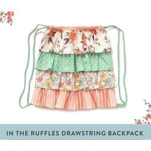 Matilda Jane Dream Chasers In The Ruffles Drawstring Backpack